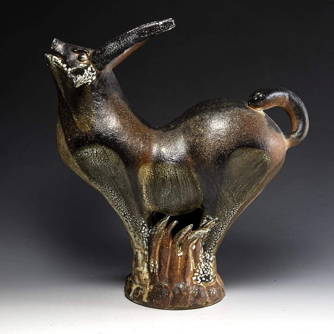 Ken Sedberry - Bull - kse055 — In Tandem Gallery - Bakersville NC